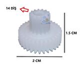 CVS Dn 1264 Ultramix Blender Çırpıcı Dişli Kutusu Çift Dişlisi Uyumlu